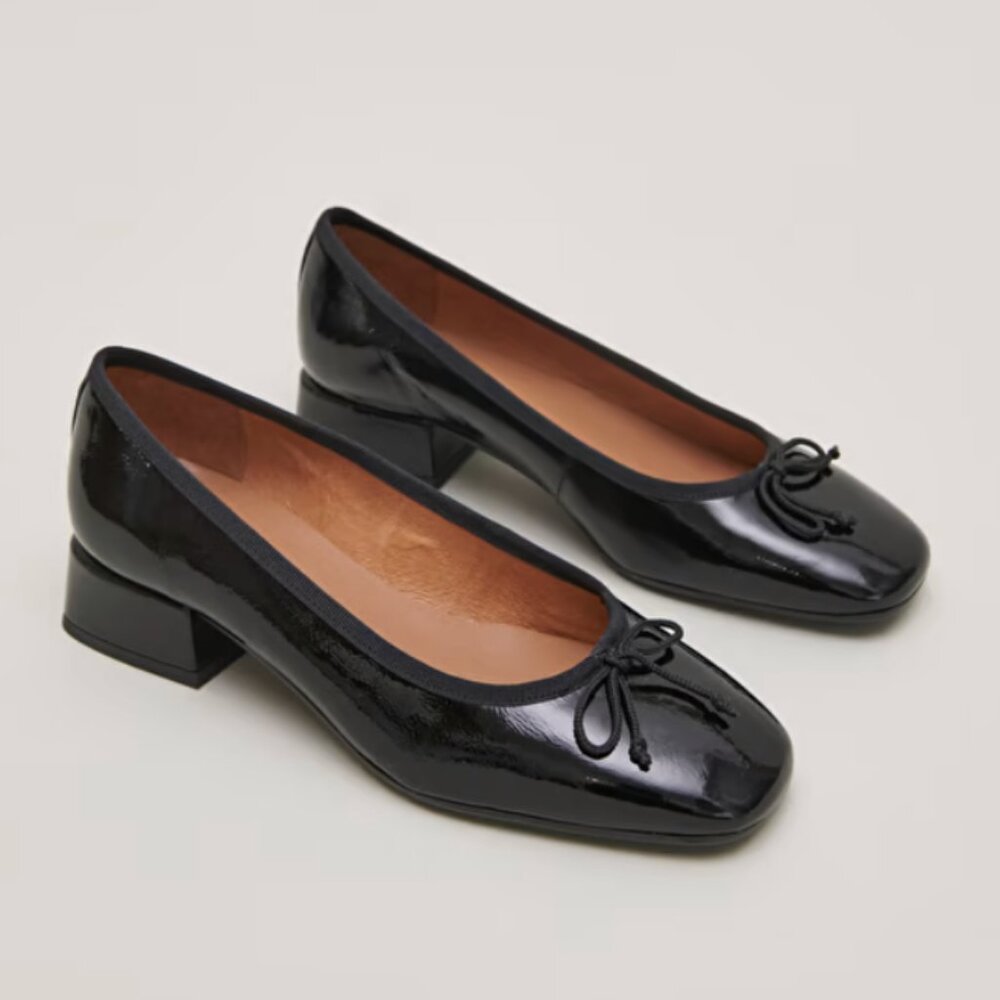 Jonak Ballerinas with square toes ($170)
